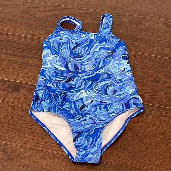 Girls Bundle of One Piece Bathing Suits Size 10 - Picture 8 of 12